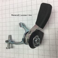 Dźwignia regulacji prędkości obrotowej silnika