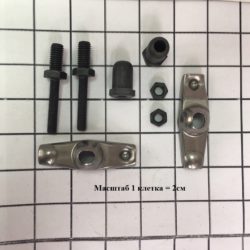 Dźwignia zaworowa+spinka