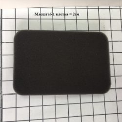 Element filtrujący (guma piankowa prostokątna)