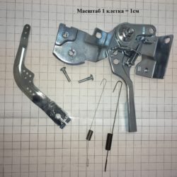 Mechanizm sterowania przepustnicą